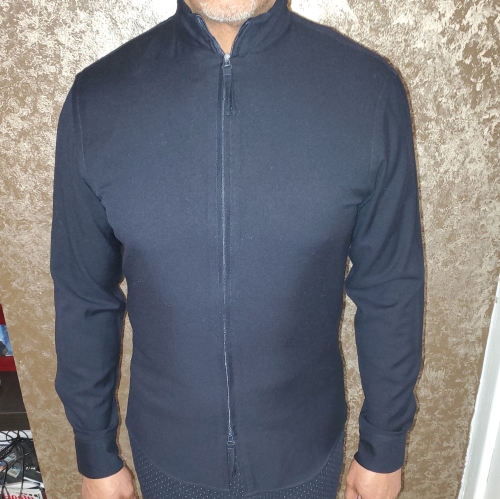 Blue Armani Men's Shirt
